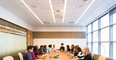 How to get your conference hall clean for a monthly team meeting?