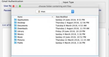 EML to Gmail Importer for Mac