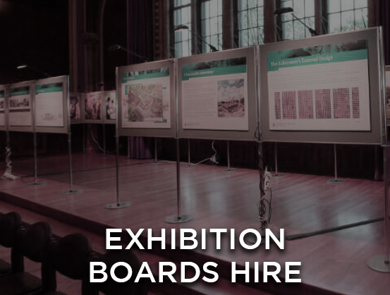 exhibition boards hire