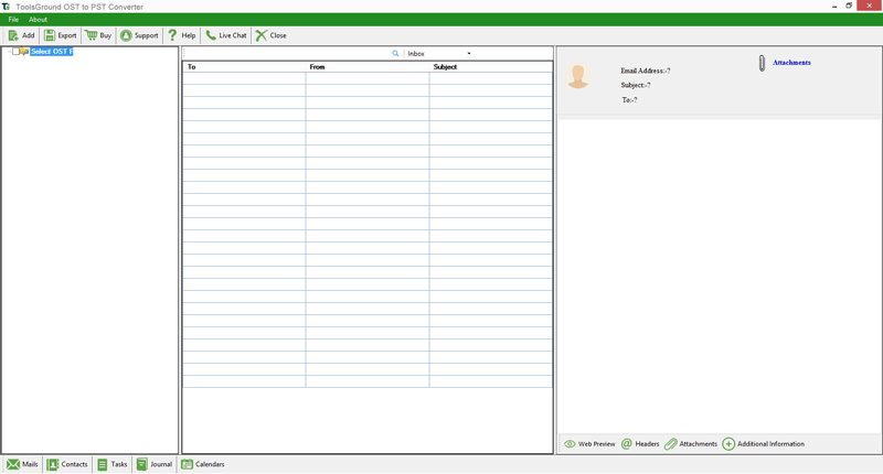 Easily Migrate OST file to PST format