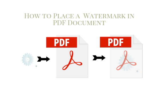how to add watermark to pdf free
