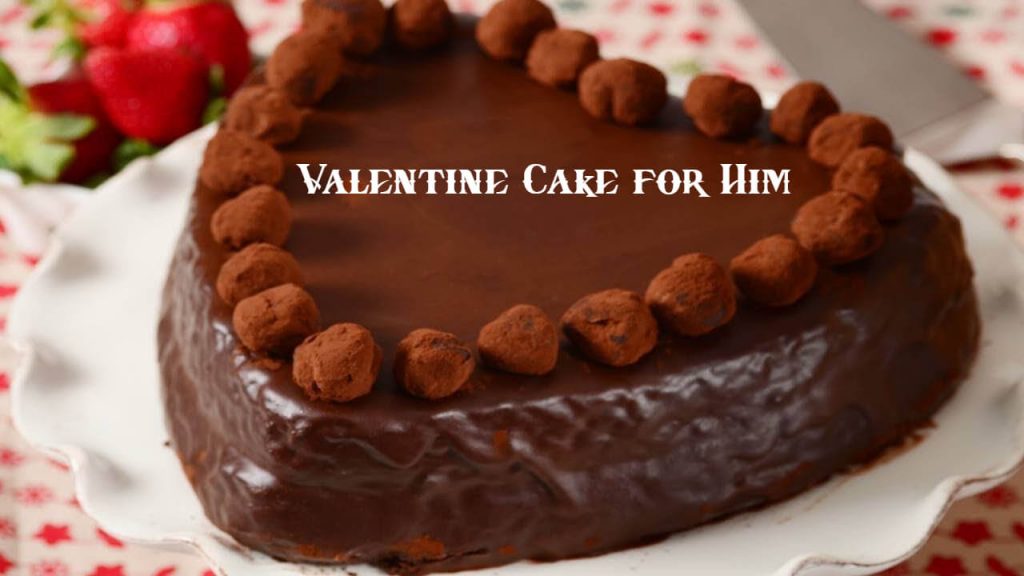 Valentine Cake for Him