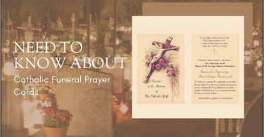 Catholic Funeral Prayer Cards