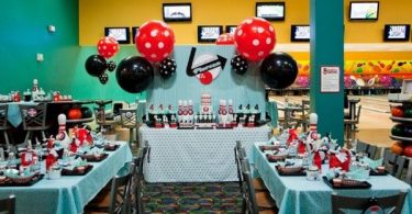 bowling alley birthday party ideas