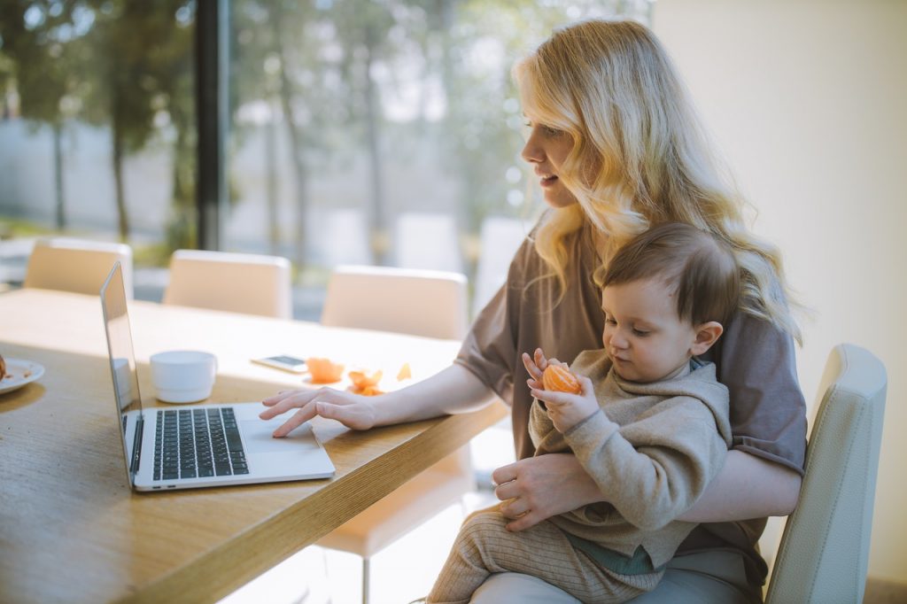 Working from home with toddlers