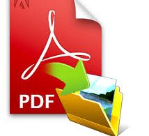 How to take out picture from PDF file