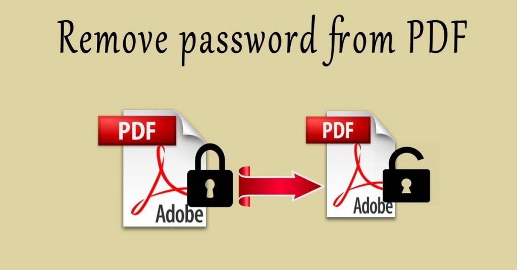 remove password protection from pdf secured