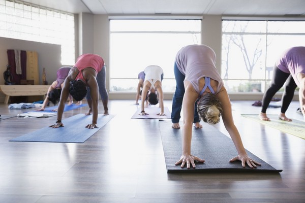 First Yoga class