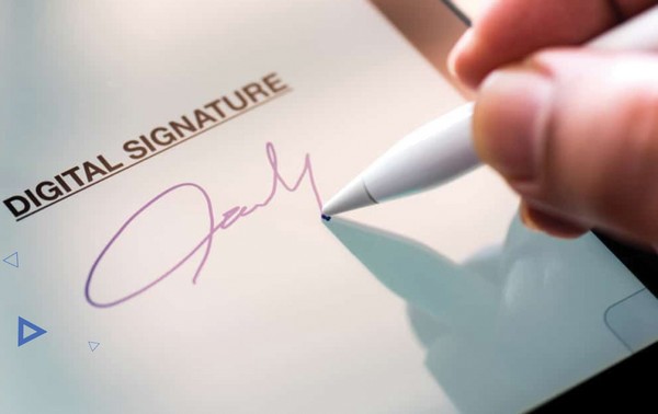 value of digital signature online