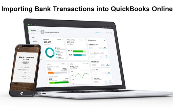 Import Bank Statements into Quickbooks Online