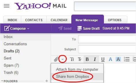 Delete Yahoo Mail Attachments