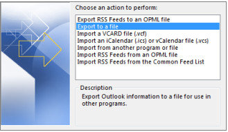 Lotus Notes to PST