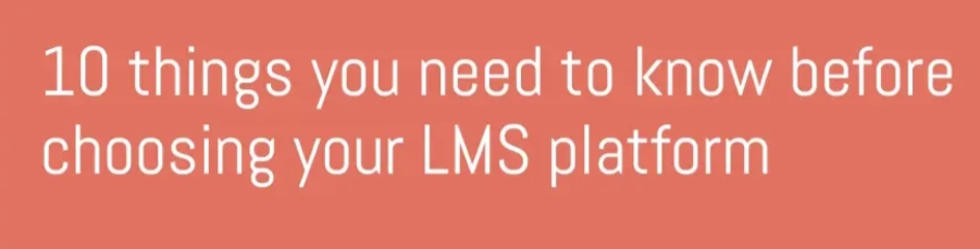 Invest In LMS Development