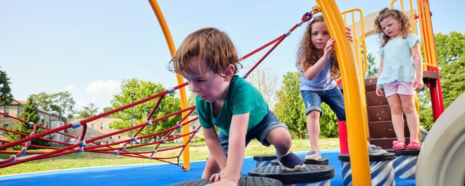 Play center for toddlers