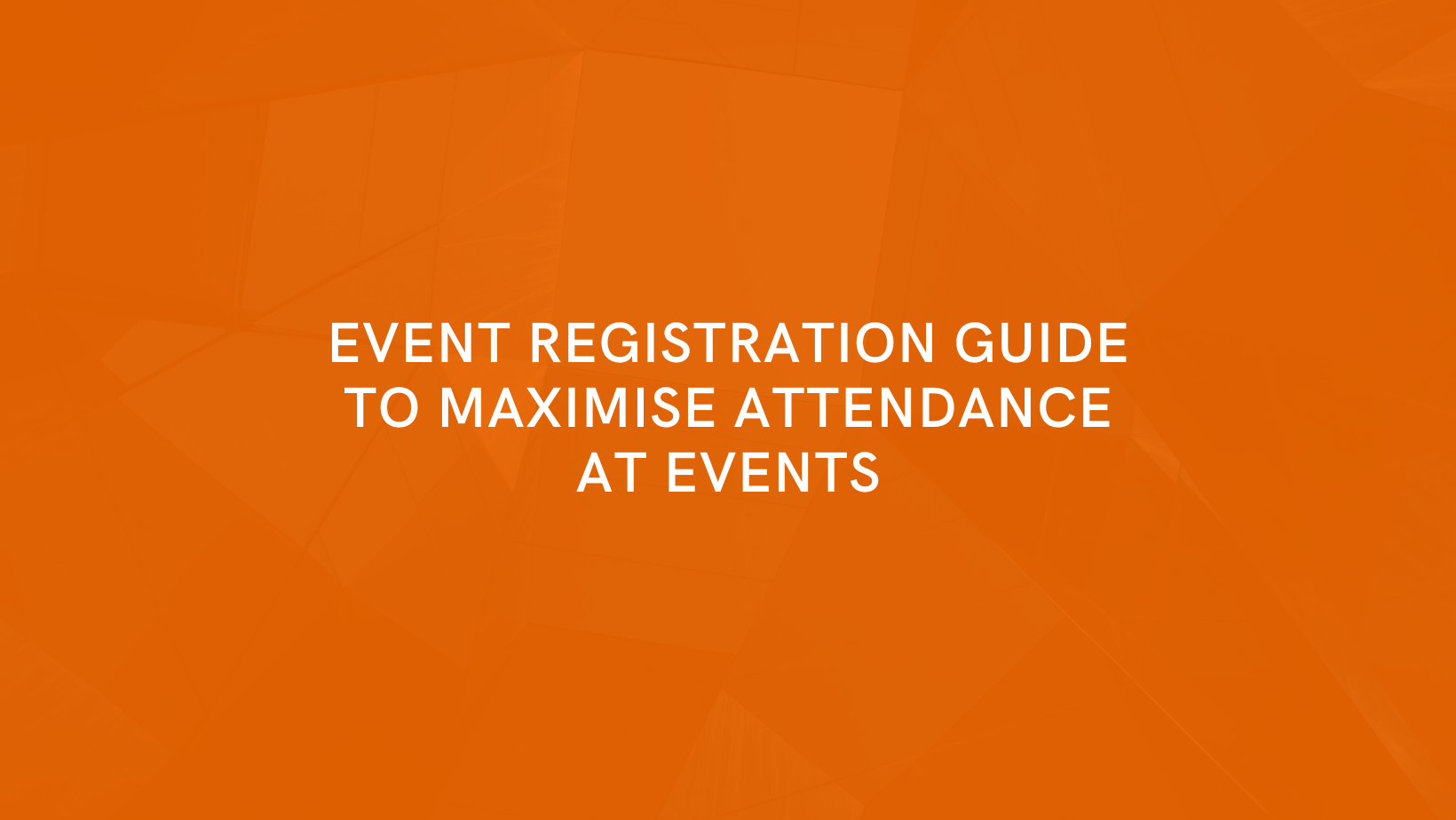 Event Registration Guide